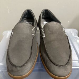 Hush Puppies Nubuck Finley Loafers Mens Size 9 Used Like New